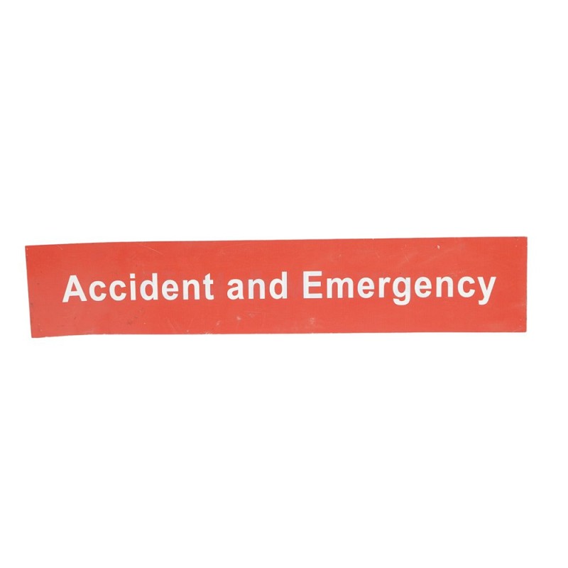 Accident & Emergency 80x16